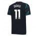 Günstige Manchester City Jeremy Doku #11 3rd Fussballtrikot 2023-24 Kurzarm